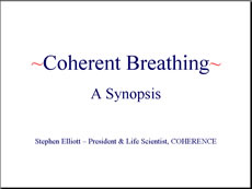 Coherent Breathing