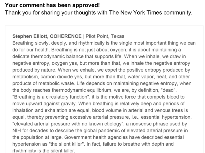 Breathing Is The Most Important Thing We Can Do For Our Health